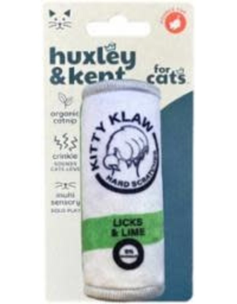 Huxley&Kent H&K C KITTY KLAW LICKS & LIME ORGANIC CATNIP PLUSH CRNK