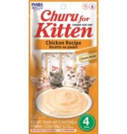 Inaba Inaba Churu Chicken Kitten Treat 6 / 2 oz