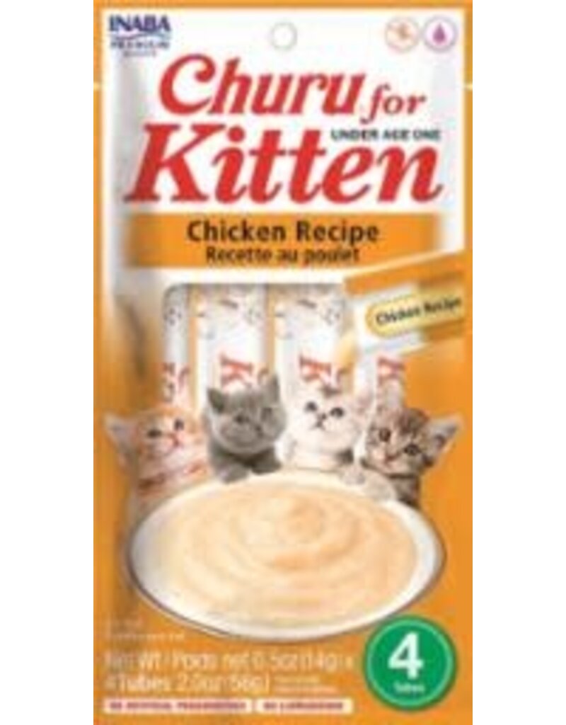 Inaba Inaba Churu Chicken Kitten Treat 6 / 2 oz