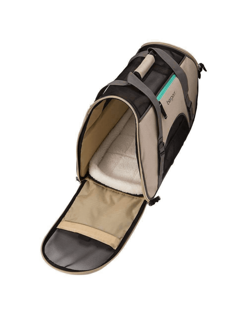 Coastal Pet Products Coastal Bergan Pet Comfort Dog Carrier Large Black / Brown 19" x 10" x 13"