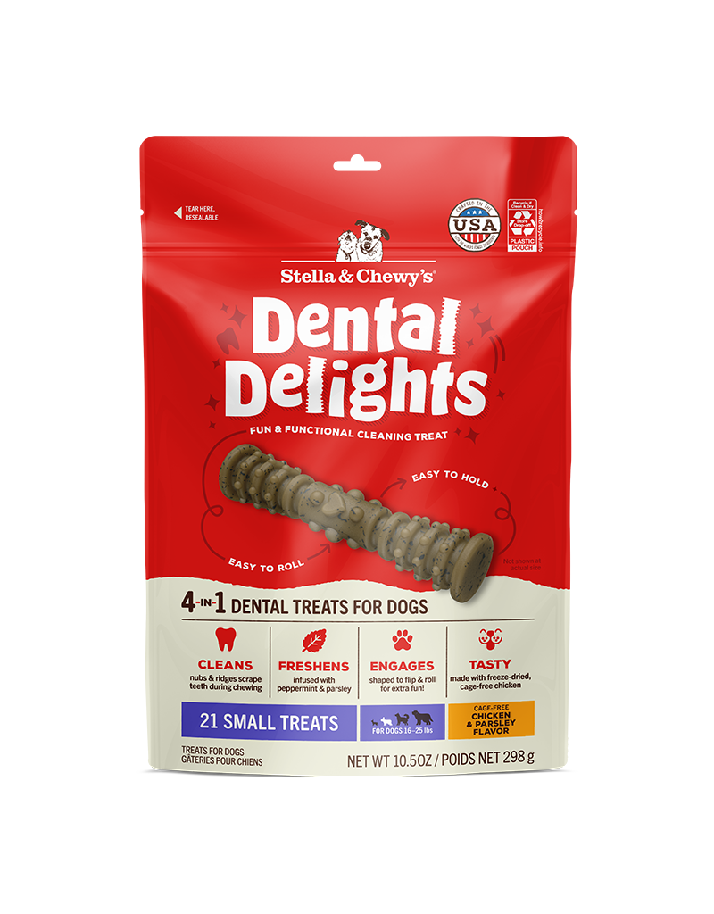 Stella & Chewy's Stella & Chewy's Dental Delights Small Dental Treats (For Dogs 16-25LB) 10.5oz
