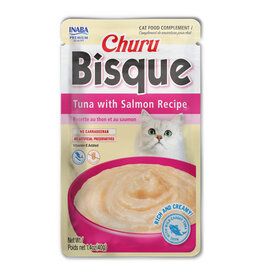 Churu Bisque Tuna with Salmon Recipe Cat Treat 12 / 1.4 oz