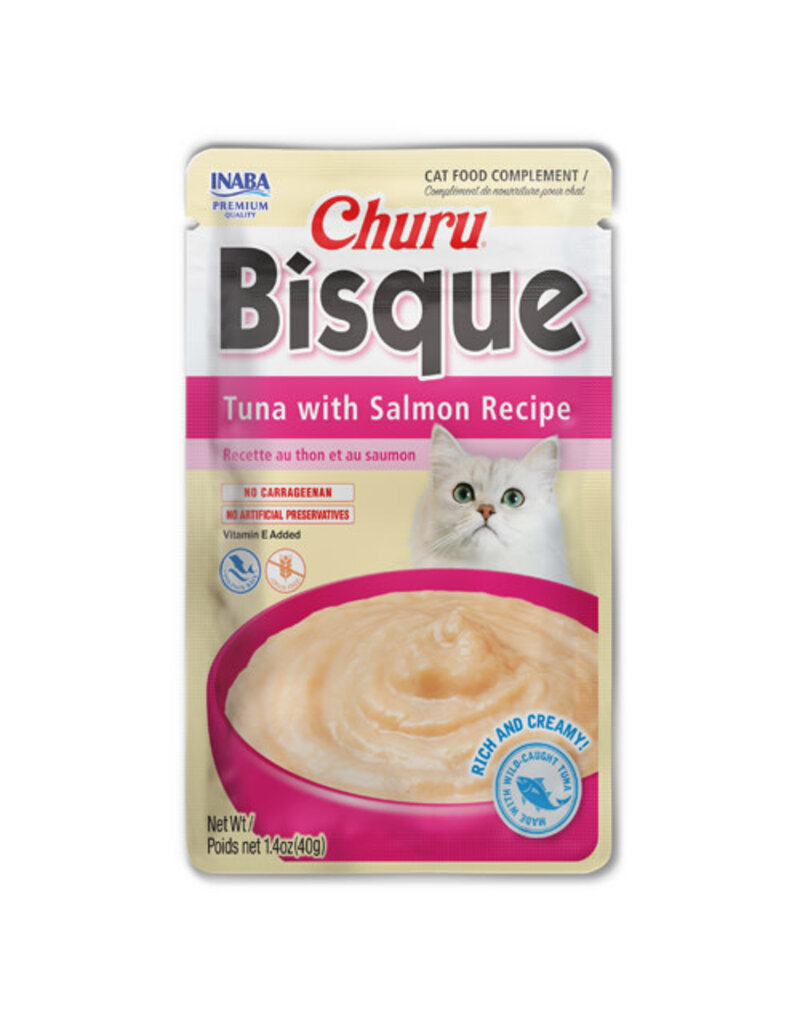 Churu Bisque Tuna with Salmon Recipe Cat Treat 12 / 1.4 oz
