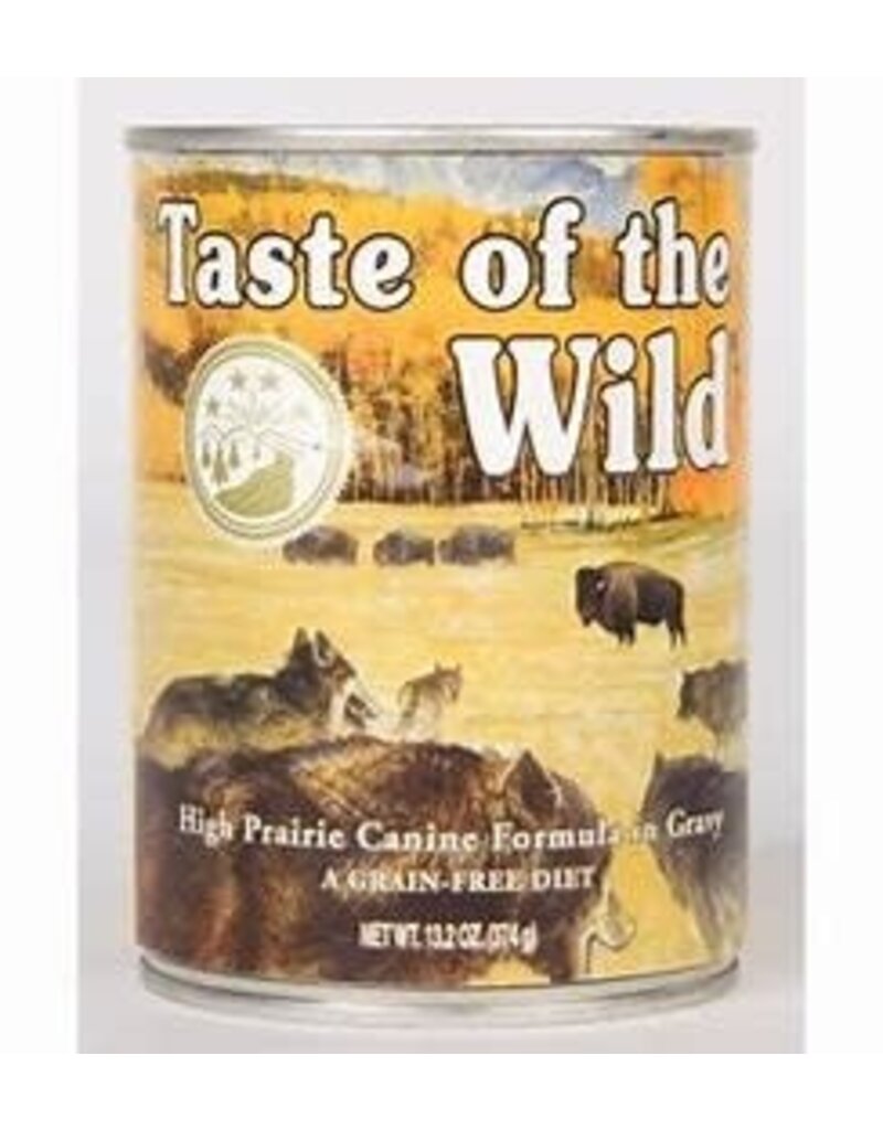 Taste Of The Wild Taste of the Wild Grain Free High Prairie Bison & Venison Canned Dog Food 13.2oz