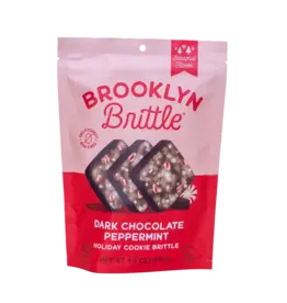 Brooklyn Brittle Cookies - Dark Chocolate Peppermint