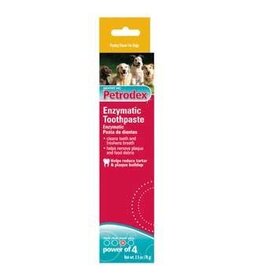 Petrodex Enzyme Toothpaste for Dogs Poultry Flavor 2.5 oz