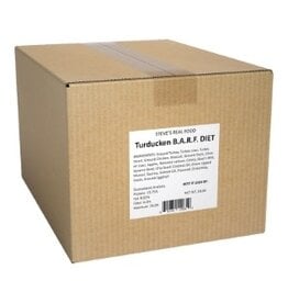 STEVE'S REAL FOOD DOG FROZEN TURDUCKEN PATTIES BULK 20LB