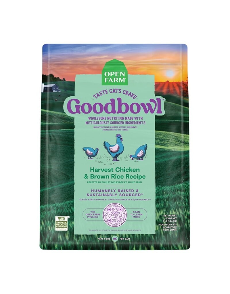 Open Farm Open Farm Cat Goodbowl Harvest Chicken 3Lbs