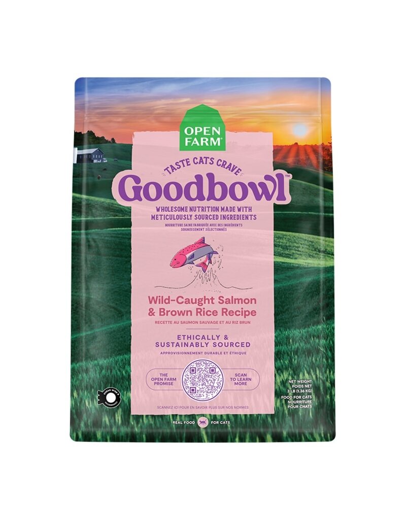 Open Farm Open Farm Cat Goodbowl Wild-Caught Salmon 3Lbs
