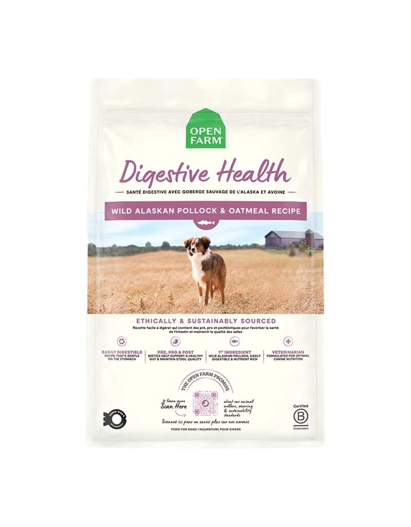 Open Farm Open Farm Dog Digestive Health Pollock & Oatmeal 4lbs