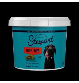 Stewart Stewart Freeze Dried Beef Liver Dog Treats Tub 17.5 oz