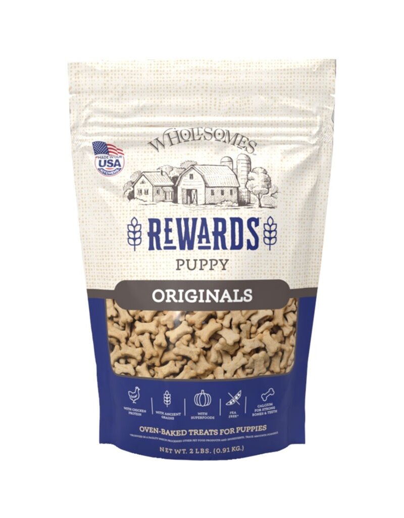 Wholesomes Rewards Wholesomes Rewards Original Chicken Recipe Biscuit Treats For Puppies 2LB