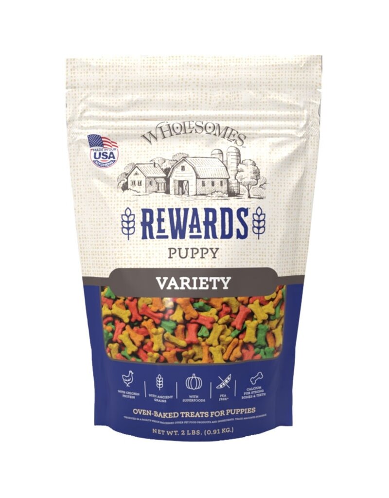 Wholesomes Rewards Wholesomes Rewards Variety Biscuit Treats For Puppies 2LB