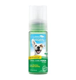 TropiClean Tropiclean Fresh Breath Dog Foam Fresh Mint 4.5oz