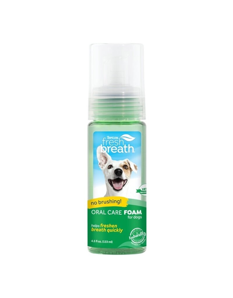 TropiClean Tropiclean Fresh Breath Dog Foam Fresh Mint 4.5oz