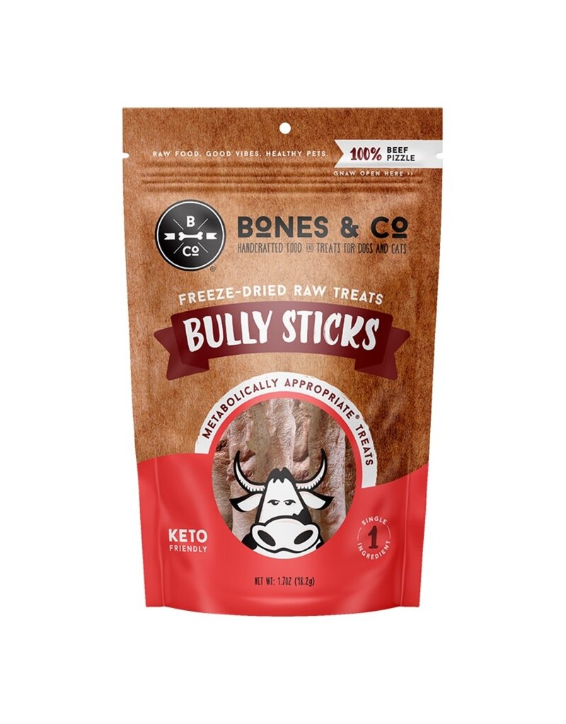 Bones & Co Bones & Co Dog Grain Free Freeze-Dried Bully Sticks 1.7oz
