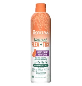 TropiClean Tropiclean Natural Flea & Tick Cat / Home Easy Mist Spray 14 oz