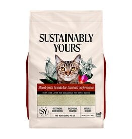 Sustainably Yours Sustainably Yours Small-Grain Formula Plant-Based Cat Litter 26LB