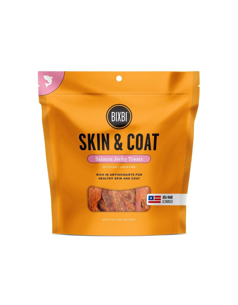 Bixbi Bixbi dog skin & coat salmon jerky 12oz