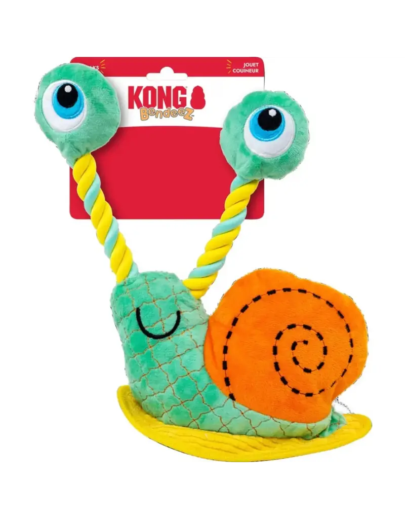 Kong Kong Bendeez Snail Dog Toy Large
