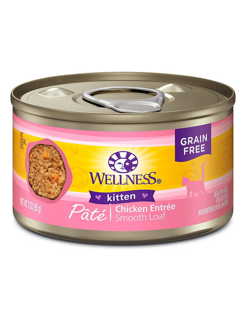 Wellness Wellness Kitten Complete Health Chicken Pate/3oz