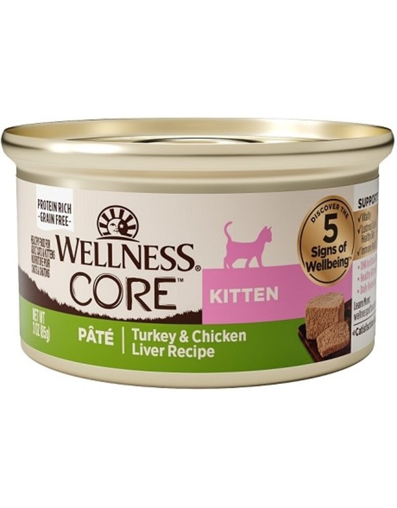 Wellness Wellness Kitten CORE Grain Free Turkey & Chicken Pate/3oz