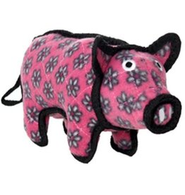 Tuffy's Tuffy Jr Barnyard Pig, Durable, Tough, Squeaky Dog Toy