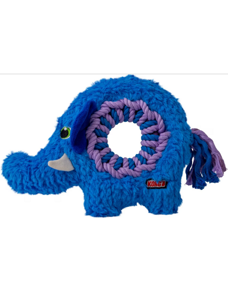Kong Kong Ringaroos Elephant Dog Toy Medium