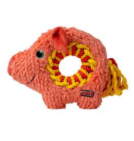 Kong Kong Ringaroos Pig Dog Toy Medium