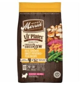 Merrick Merrick Dog Freeze-Dried Lil' Plates Grain Free Chicken & Sweet Potato 4Lb