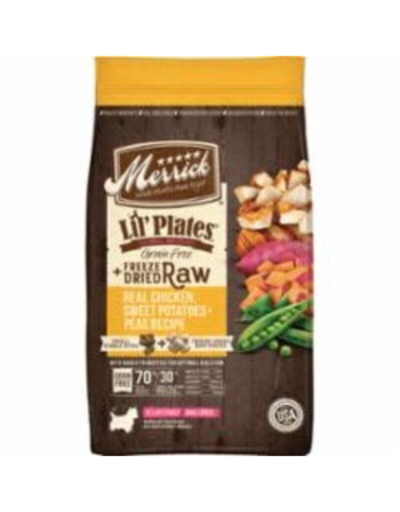 Merrick Merrick Dog Freeze-Dried Lil' Plates Grain Free Chicken & Sweet Potato 4Lb