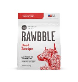 Bixbi Rawbble Dog Freeze-Dried GF Beef 12oz