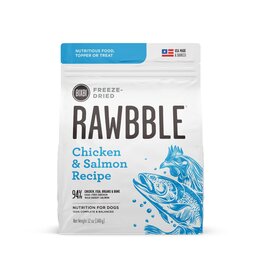 Bixbi Bixbi Rawbble Dog Freeze-Dried GF Chicken & Salmon 12oz