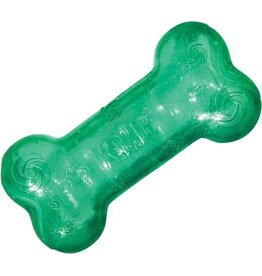 Kong Kong Dog Toy Squeezz Crackle Bone Medium