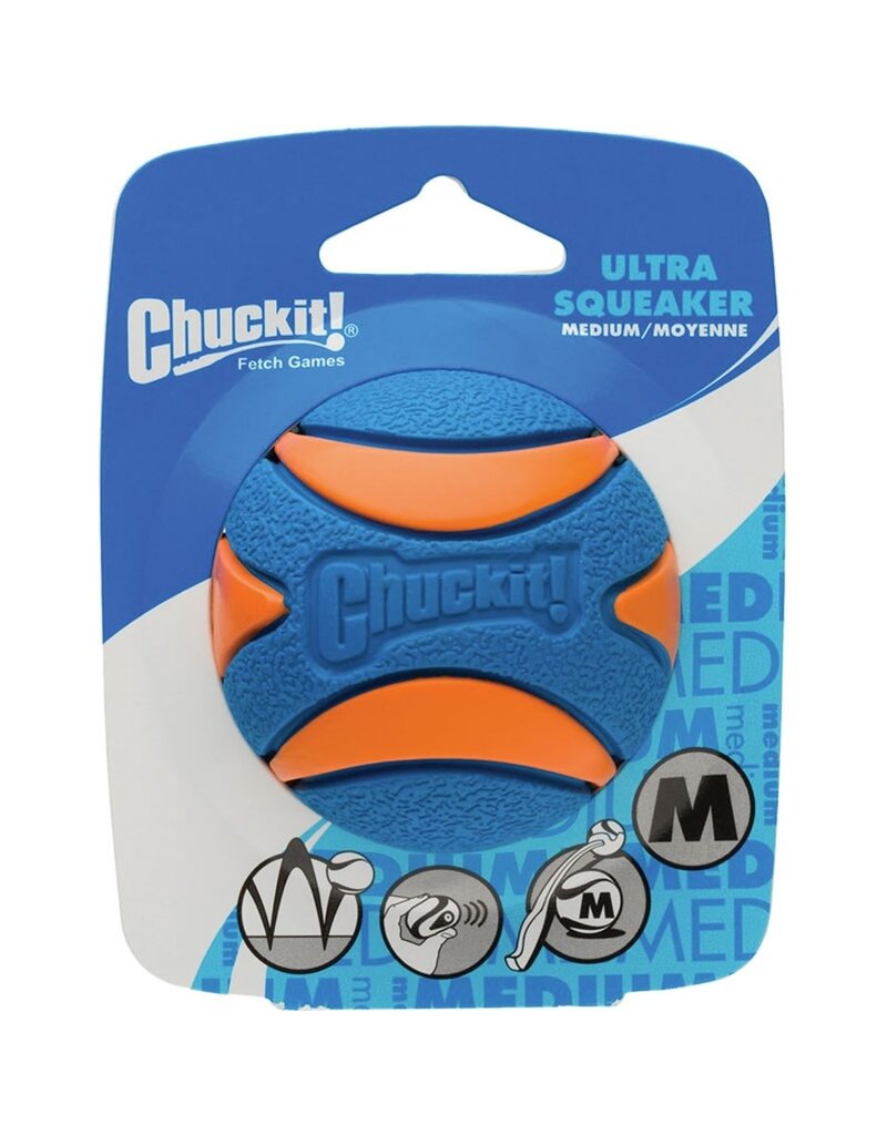 Chuckit Chuckit Dog Ultra Squeaker Ball Medium