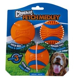 Chuckit Chuckit! Fetch Gen 3 Medium 3 Pack