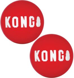 Kong Kong Signature Squeak Balls Large 2 Pack