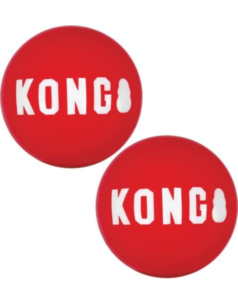 Kong Kong Signature Squeak Balls Large 2 Pack