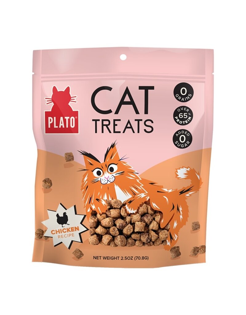 Plato Plato Air-Dried Chicken Recipe Cat Treats 2.5oz