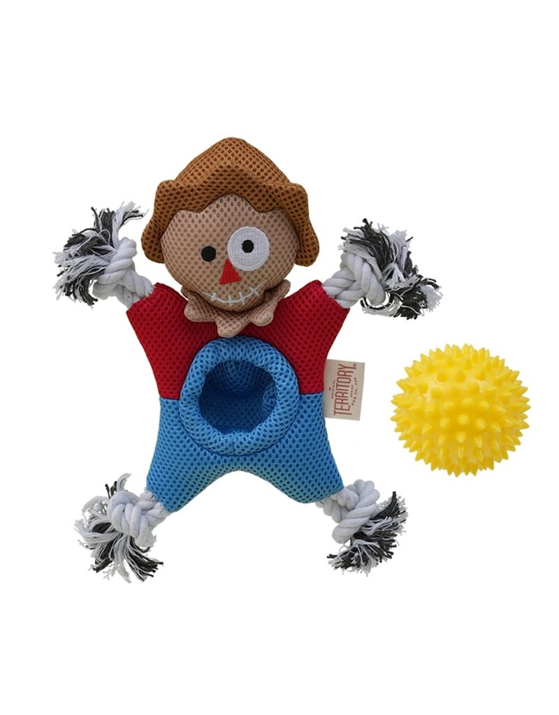 Territory Dog Territory Dog 2 in 1 Mesh Scarecrow 10 Inches