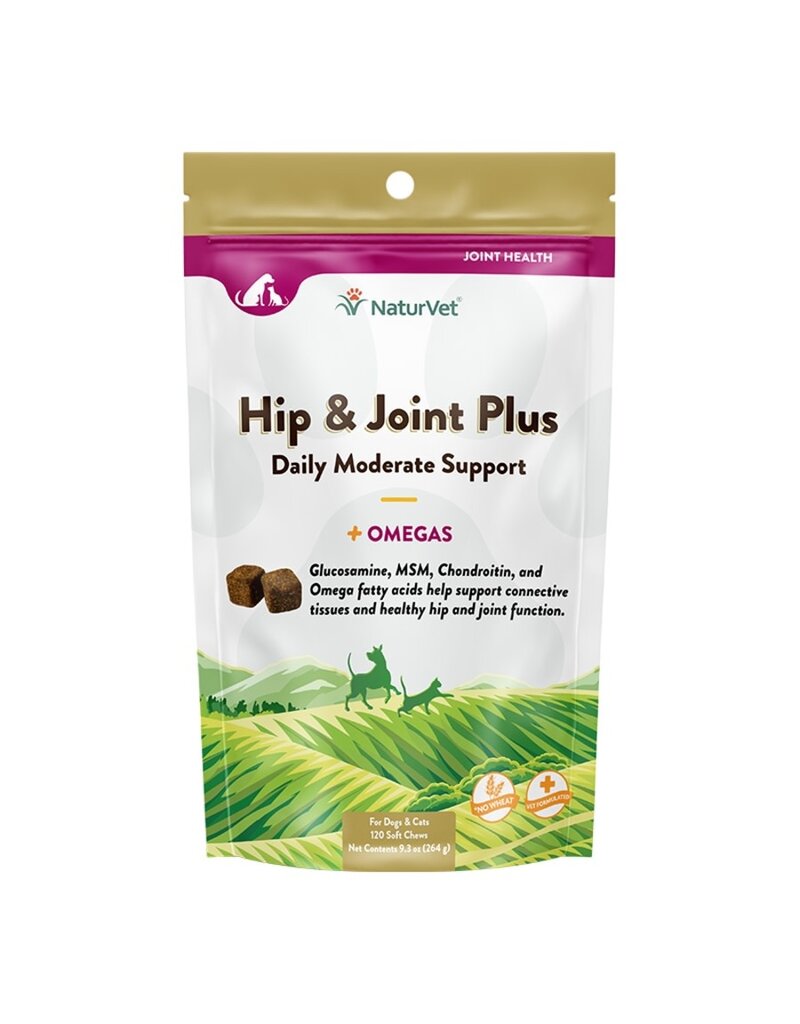 NaturVet Naturvet Dog Hip & Joint Plus Chew 120 Count