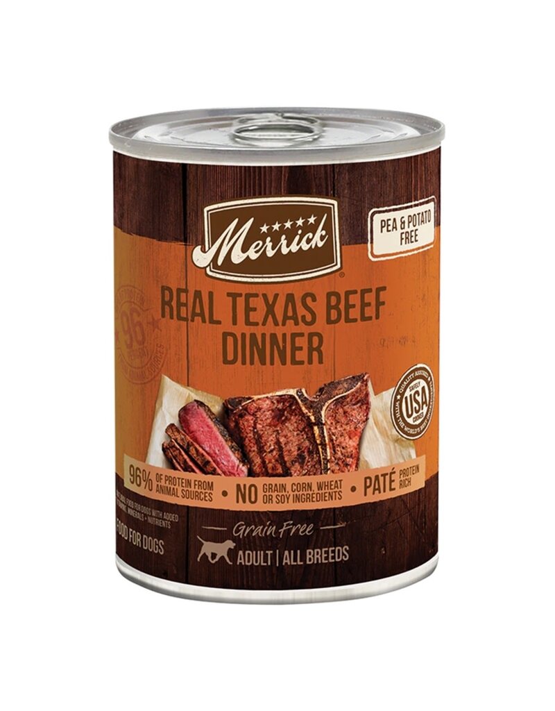 Merrick Merrick Dog Grain Free Real Texas Beef (12.7oz)