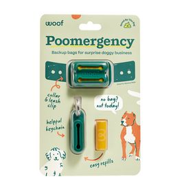 woof Woof Dog Poomergency - Green