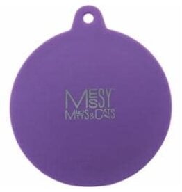Messy Mutts Messy Mutts Can Covers Silicone Universal Purple