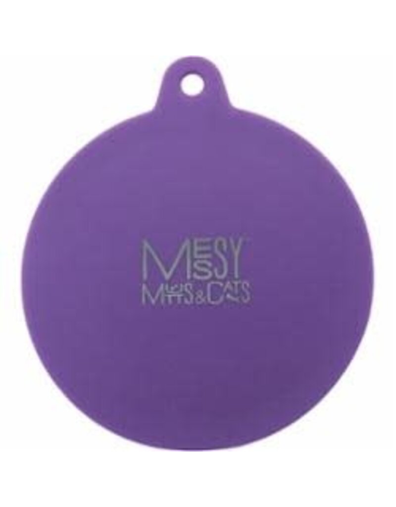 Messy Mutts Messy Mutts Can Covers Silicone Universal Purple