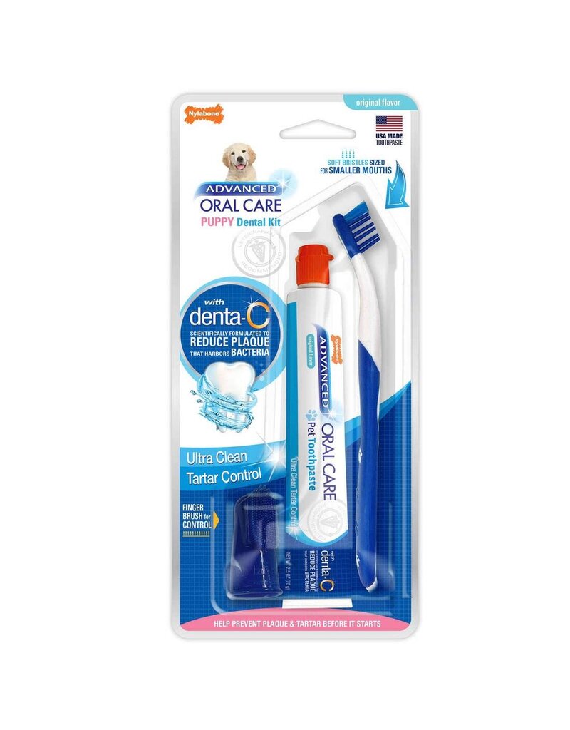 Nylabone Nylabone Advanced Oral Care Puppy Dental Kit Puppy 3 Ct