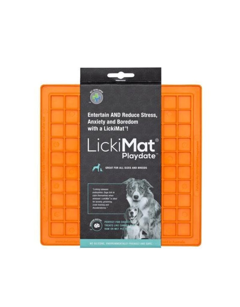 LickiMat LickiMat Playdate Orange