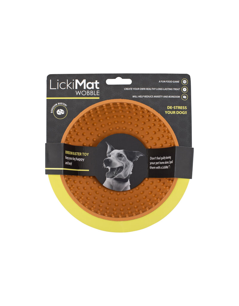 LickiMat LickiMat Wobble Orange
