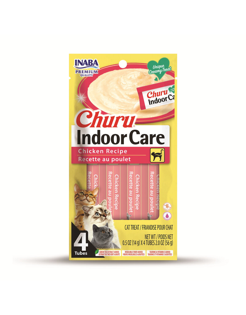 Inaba Inaba Churu Indoor Care Chicken Recipe Cat Treats 2oz