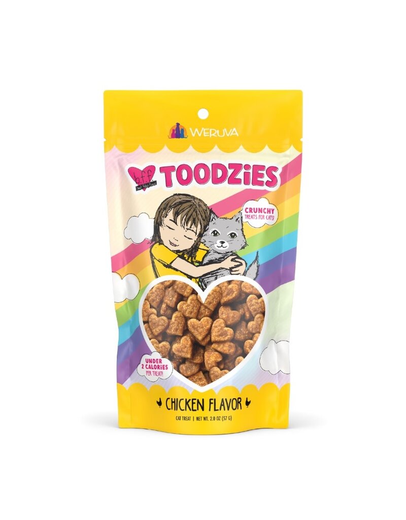 Weruva Weruva BFF Cat Toodzies Crunchy Chicken Treats 2oz
